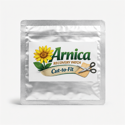 Arnica Recovery Patch – 1 Pack | Natural Drug-Free Muscle & Joint Relief - Arnica Recovery Patch