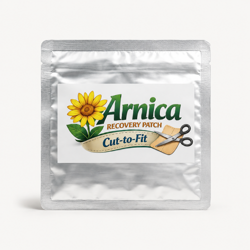 Arnica Recovery Patch single pack foil pouch